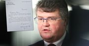 Wąsik zabiera głos. "Odebrałem pismo od Hołowni"