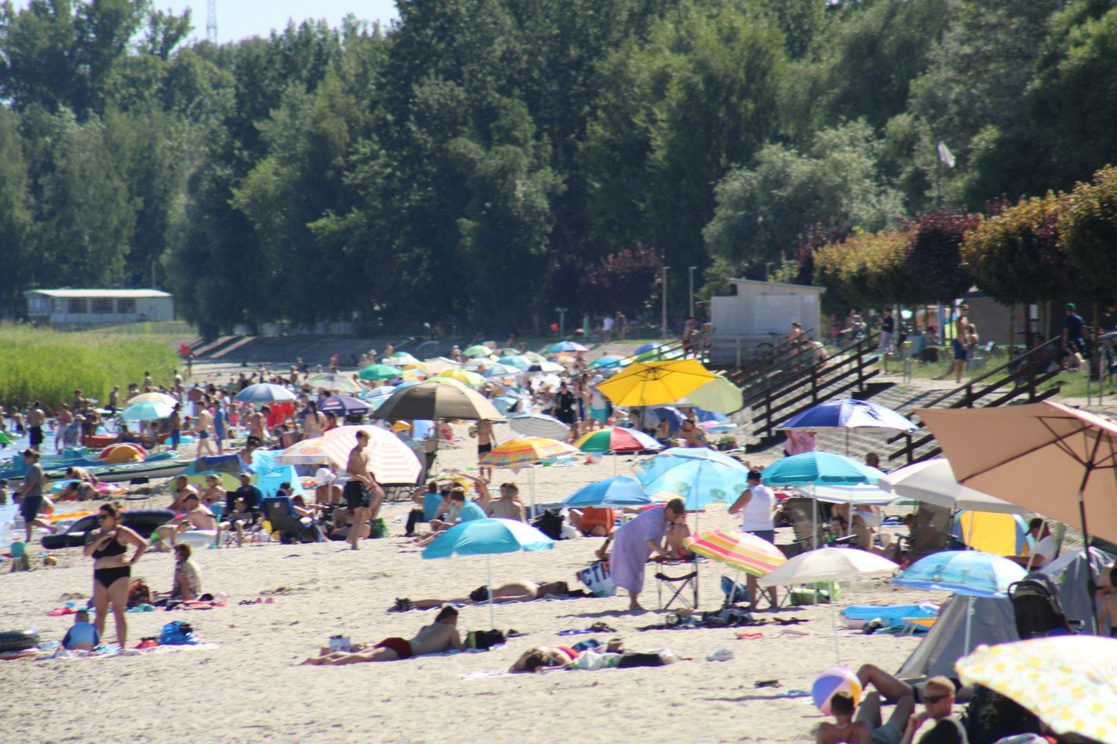 Wypoczynek nad Jeziorem Tarnobrzeskim, 2 lipca 2025