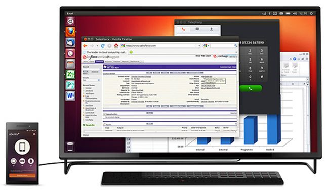 Ubuntu Edge miał mieć tryb desktopowy
