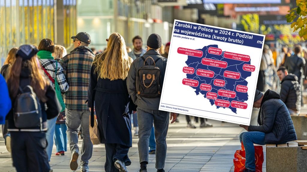 Jak zarabiają Polacy w poszczególnych regionach?