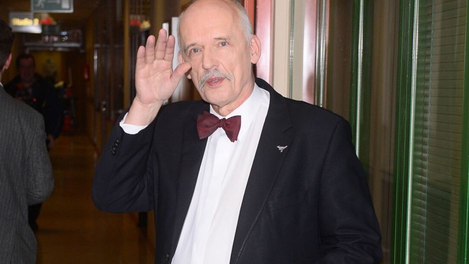 Janusz Korwin-Mikke komentuje kolizję ze swoim udziałem 