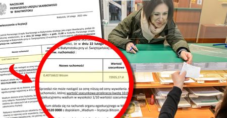 Skarbówka w Białymstoku jak giełda kryptowalut. Urzędnicy zlicytują bitcoina
