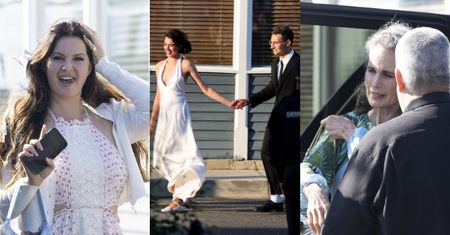Tłum gwiazd na ślubie Margaret Qualley i Jacka Antonoffa. Andie MacDowell, Lana Del Rey, Cara Delevingne... (ZDJĘCIA)