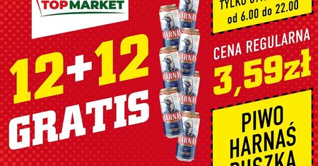 Top Market pierwszy raz robi promocję 12+12