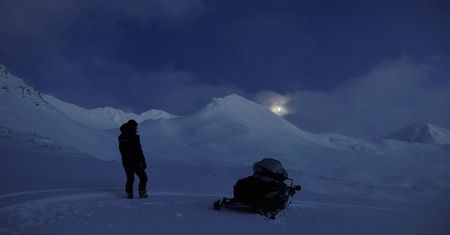 "Pocztówka" od polskich naukowców ze Stacji Polarnej Hornsund. Niezwykłe zdjęcie