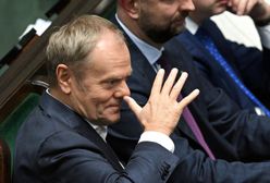 Tusk "zagrał na nosie". Kamery uchwyciły reakcję premiera w Sejmie