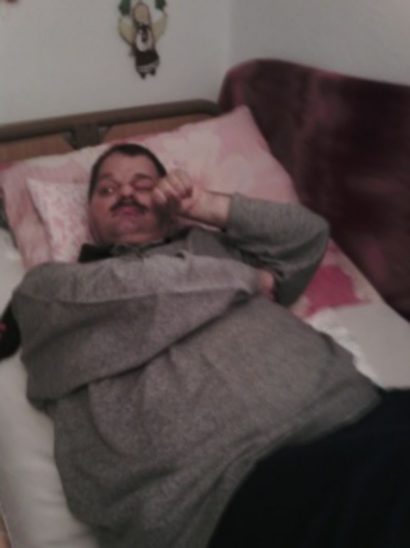 Rafał większość swojego życia spędził w domu