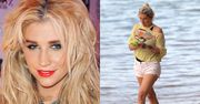 Kesha jest dziś NIE DO POZNANIA! Paparazzi przyłapali ją na Hawajach (ZDJĘCIA)