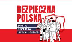 Kampania informacyjna "Bezpieczna Polska - zapytaj ekspertów" w TVP Info. Z telefonami od widzów