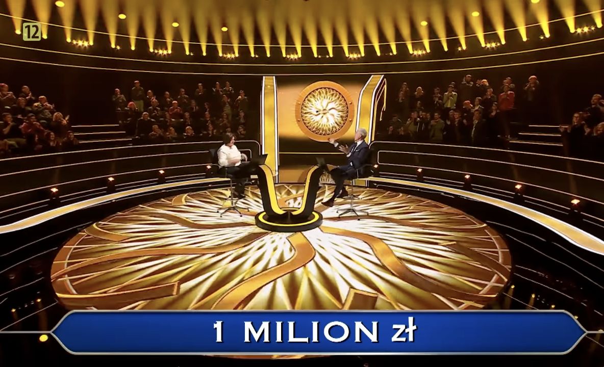 Elżbieta Marszalec wygrała milion w "Milionerach"