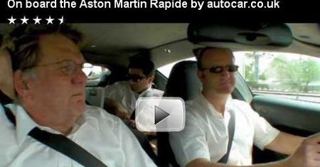 Aston Martin Rapide w krainie szejków - pierwszy test