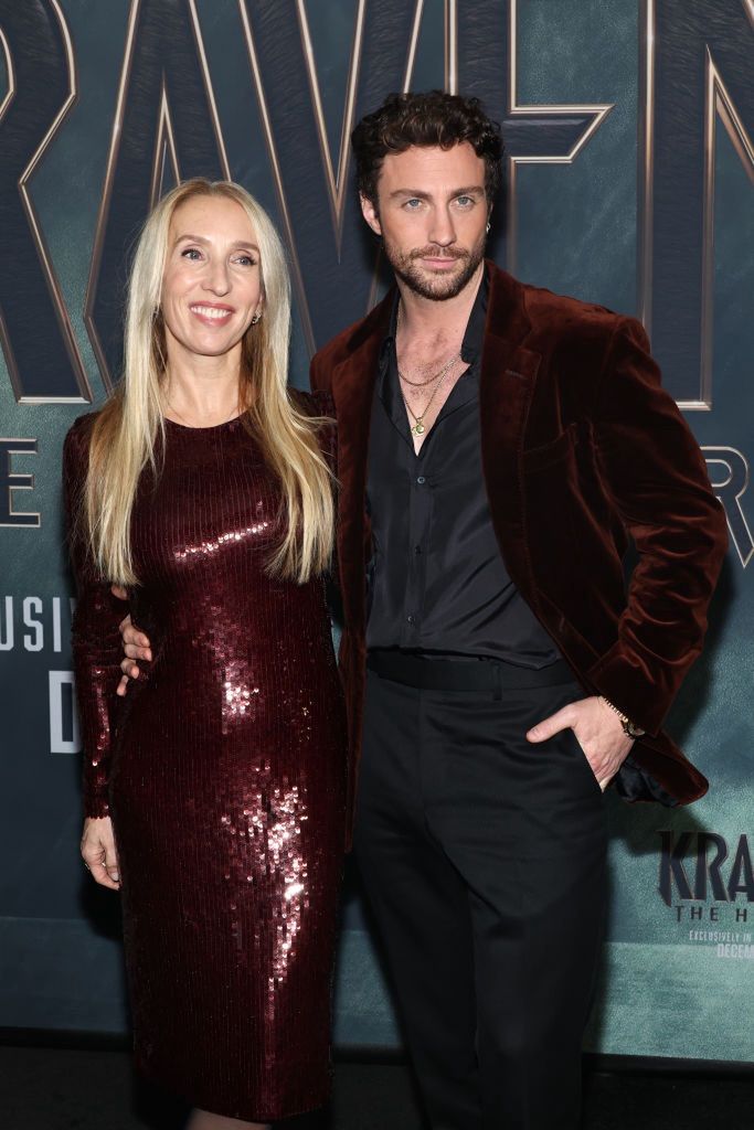 Aaron Taylor-Johnson z żoną
