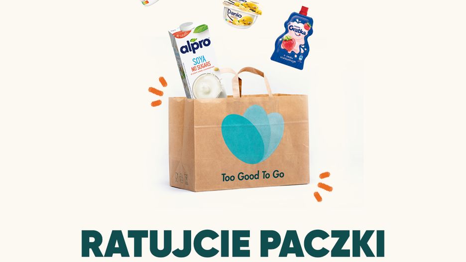 Danone wspólnie z Too Good To Go ratują jedzenie