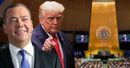 Miedwiediew drwi z Trumpa. "On zawsze wraca"