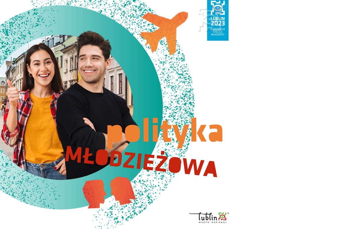 Plakat Polityka Młodzieżowa Lublina
