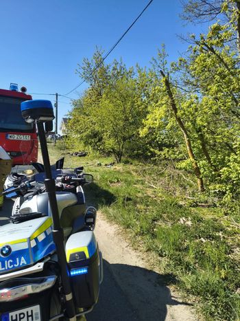 Wypadek w Niszczycach – motocyklista w ciężkim stanie. Trwa wyjaśnianie okoliczności zdarzenia!