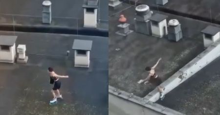 Jeździła rolkami po dachu szpitala. Służby musiały interweniować