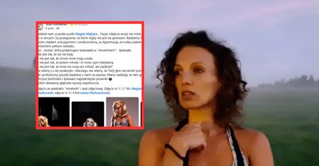 Tam grała Magdalena Matyjka. Wzruszający wpis teatru