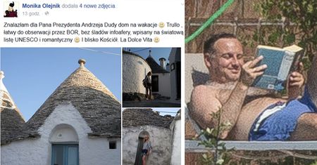 Olejnik: "Znalazłam dla Andrzeja Dudy dom na wakacje!"