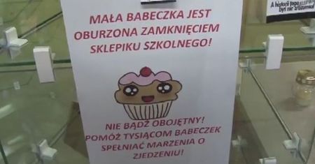 Licealiści protestują w sprawie ustawy o sklepikach szkolnych. Chcą sami decydować, co będą jeść