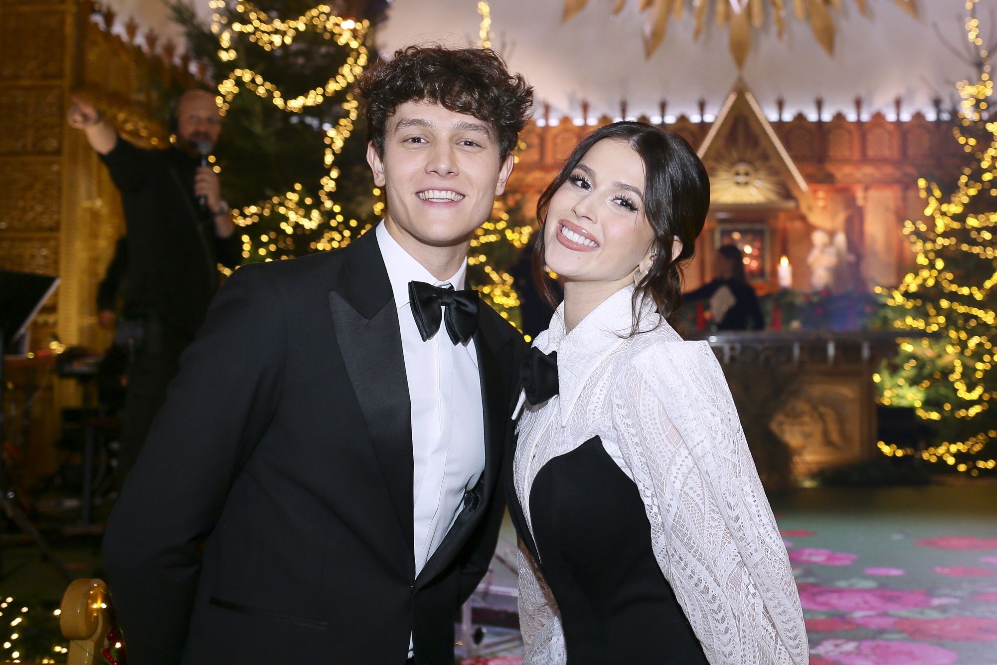 Roksana Węgiel podczas "Wielkiego Kolędowania"