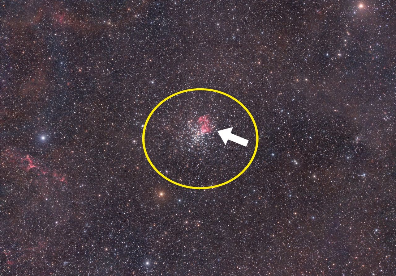 Messier M37 i IPHASX J055226.2+323724.