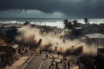Katastrofa na Filipinach: Trzęsienie ziemi o sile 7,8. Wydano alarm tsunami