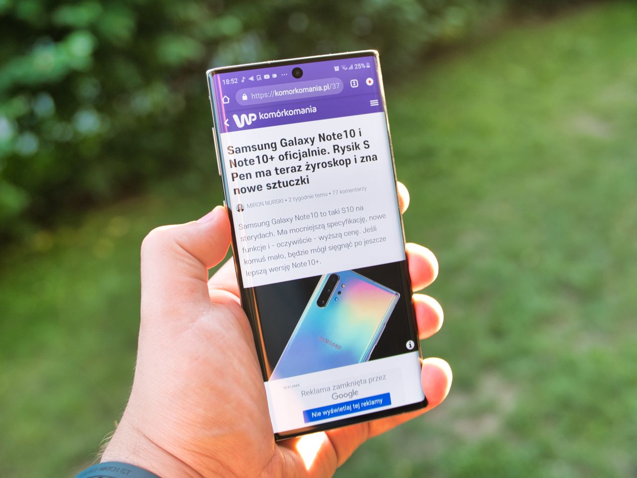 Samsung Galaxy Note10 ma pamięć UFS 3.0