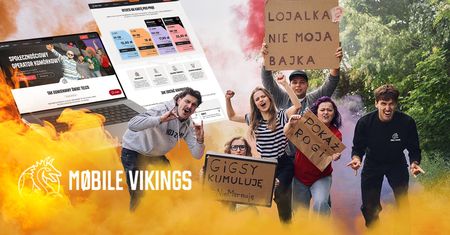 Zwrot ku jakości. Innowacyjność. Ludzie. Mobile Vikings płynie Pod Prąd i robi to dobrze