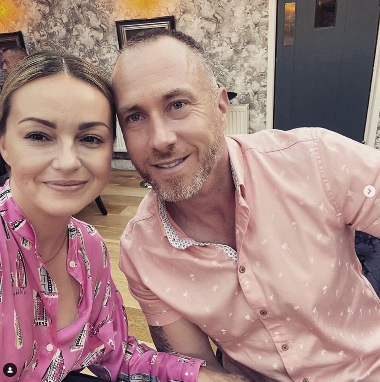 Ola Jordan z mężem