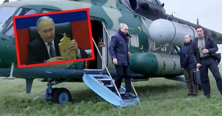 Kpiny po "wizycie" Putina. Gdzie był dyktator?