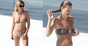 Kate Moss w bikini na plaży! (ZDJĘCIA)