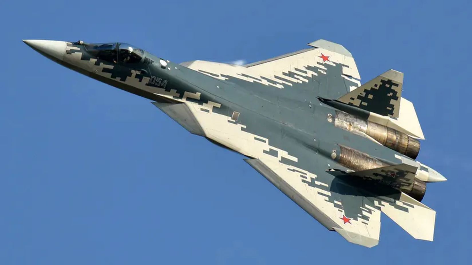 Su-57, zdjęcie poglądowe