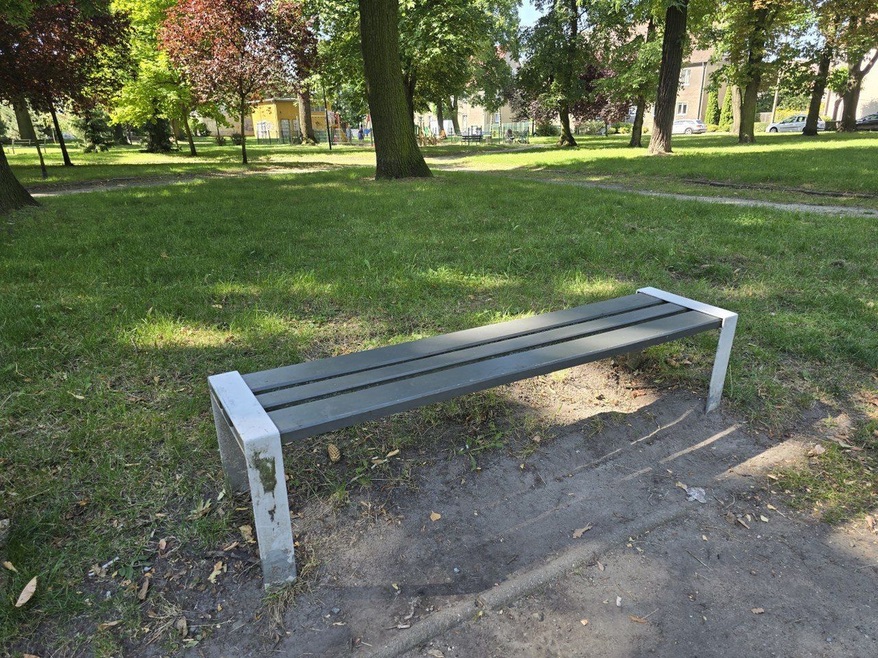 Tak dziś wygląda Park im. Leszczyńskich Satyryków. Wkrótce powstanie tu tężnia solankowa