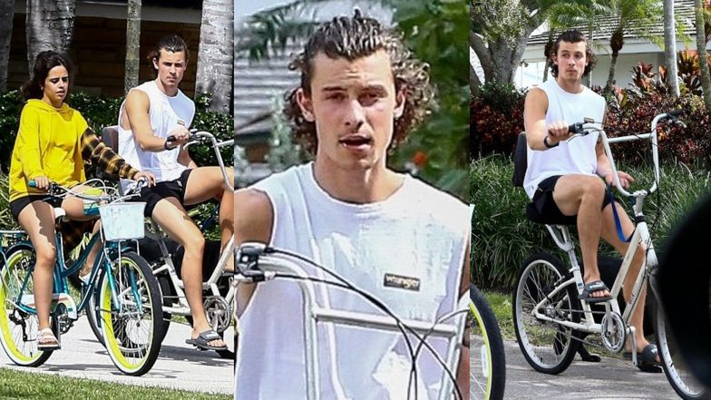 Camila Cabello i Shawn Mendes na rowerowej przejażdżce