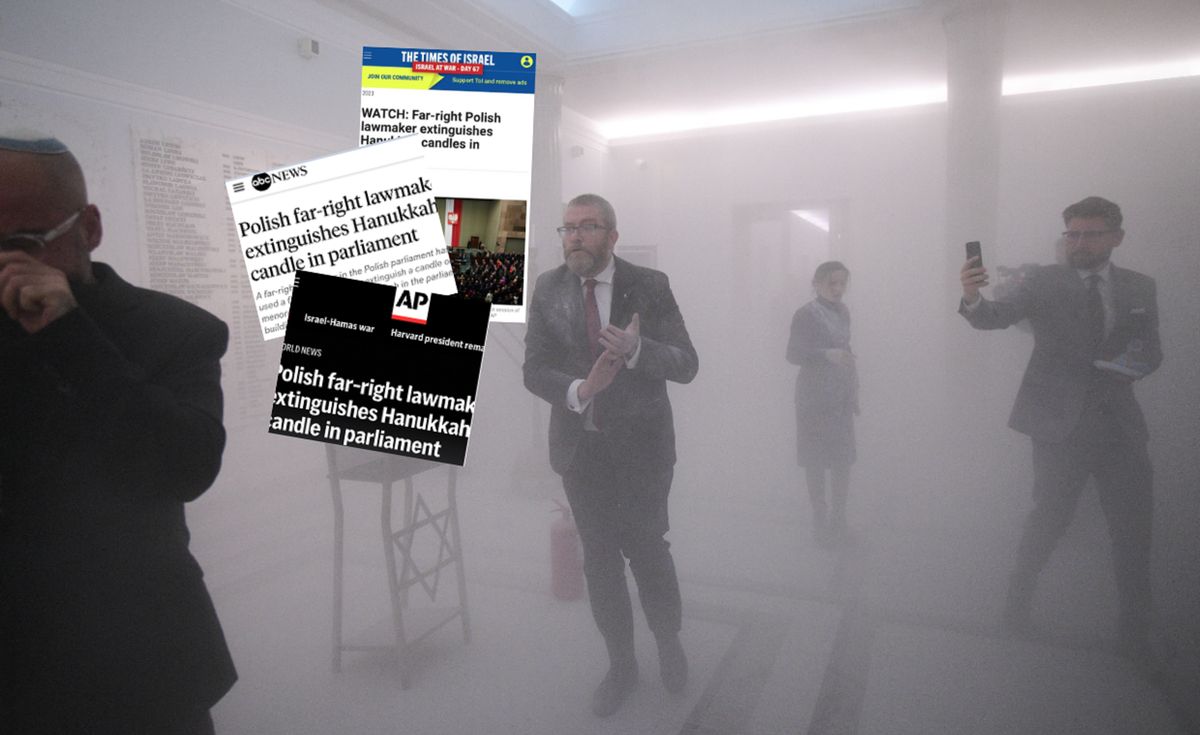 braun, sejm, media, świat Skandal w Sejmie. Światowe media piszą o Polsce