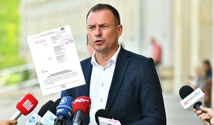 Złożył pozew przeciwko TVP. Chodzi o paski po śmierci syna Magdaleny Filiks