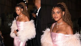 13-letnia córka Beyonce w szykownej kreacji i pełnym makijażu maszeruje na bal w Nowym Jorku. Wygląda na swój wiek?