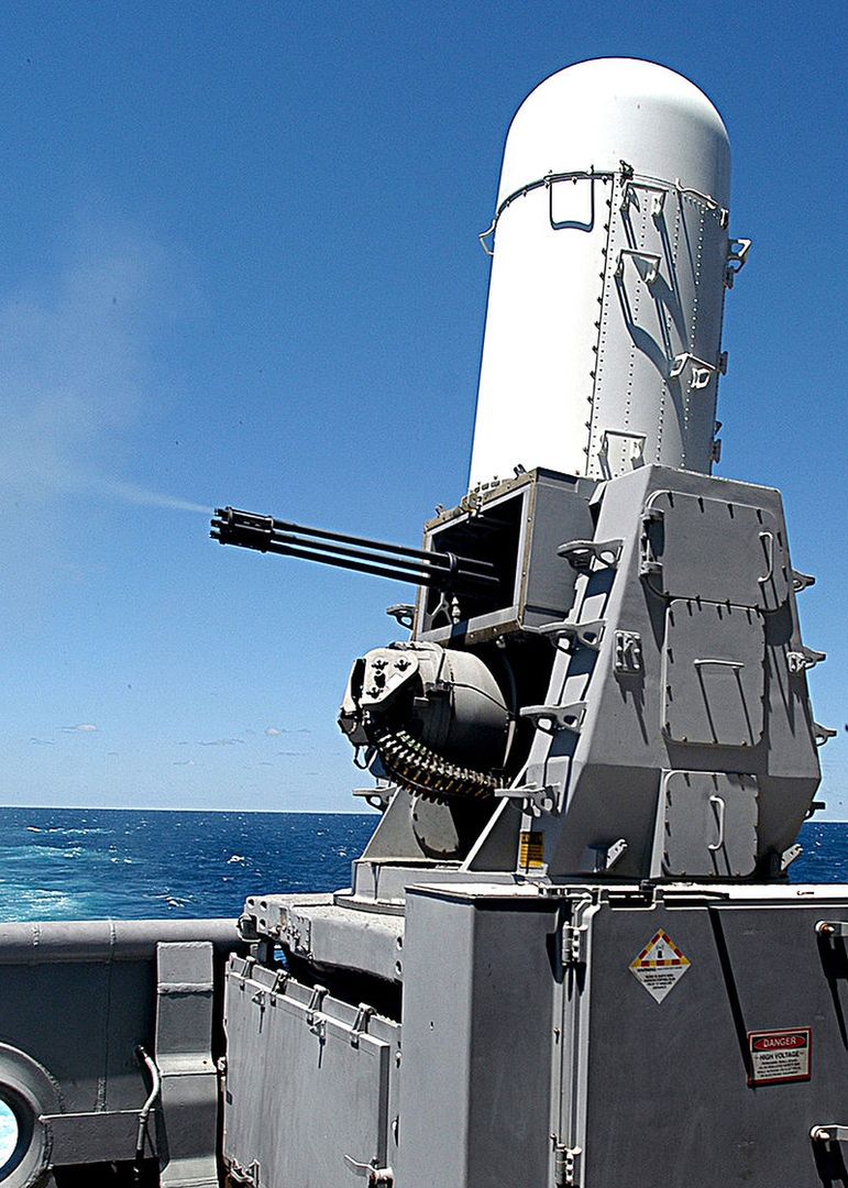 System Phalanx CIWS na okręcie