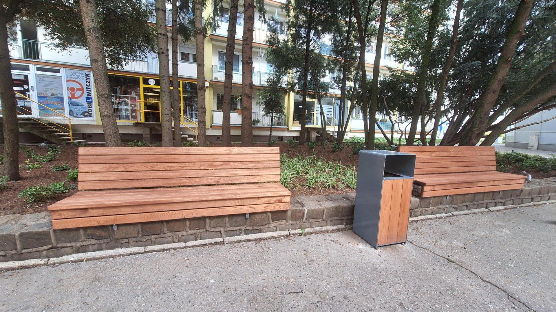 Prace nad stworzeniem parku kieszonkowego przy ul. Pocztowej kosztowały miasto 73 960 zł.