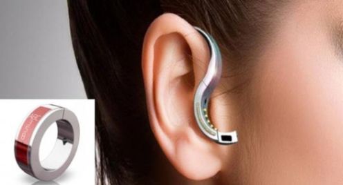 Słuchawka Orb Bluetooth, biżuteria i technologia w jednym 1