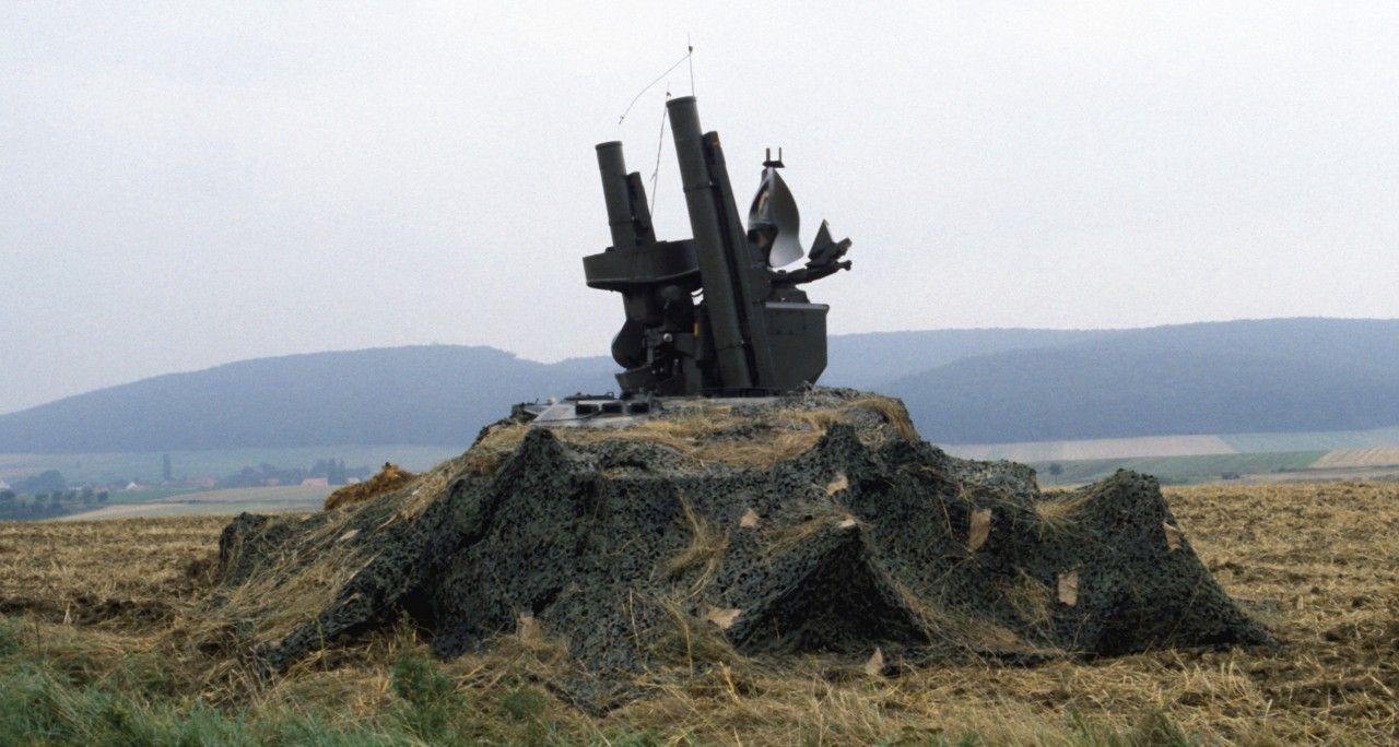 System plot. Roland II na podwoziu bwp Marder.