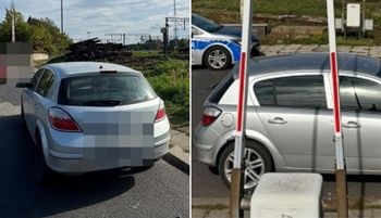 To nie fotomontaż. 31-latka spieszyła się na pociąg. Komentarz zbędny