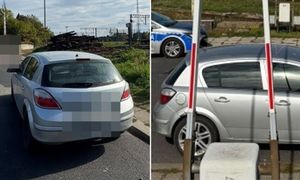 To nie fotomontaż. 31-latka spieszyła się na pociąg. Komentarz zbędny