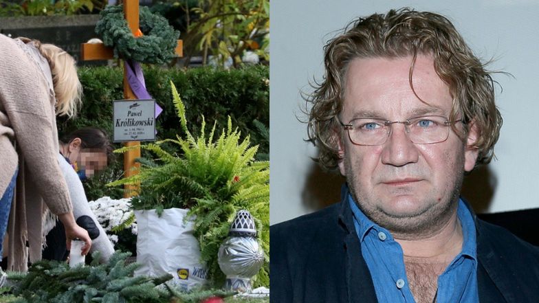 Tak dziś wygląda grób Pawła Królikowskiego