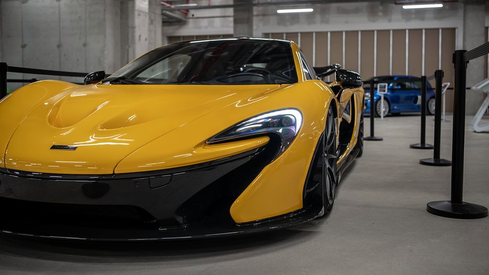 McLaren P1 to tylko jedno z aut, jakie można zobaczyć w ramach wystawy
