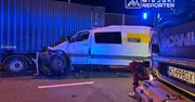 Warszawa: Katastrofa w ruchu lądowym na trasie S2. Zginęło pięć osób. Prokuratura stawia zarzuty kierowcy furgonetki i wnioskuje o areszt