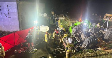 Tragedia w powiecie chełmińskim. Ciągnik przygniótł nastolatków