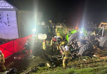 Tragedia w powiecie chełmińskim. Ciągnik przygniótł nastolatków