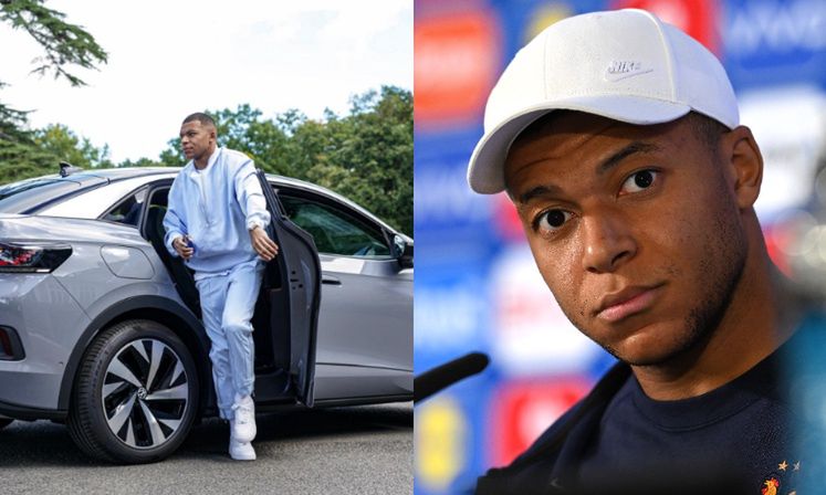 Kylian Mbappé collects cars but can't drive them